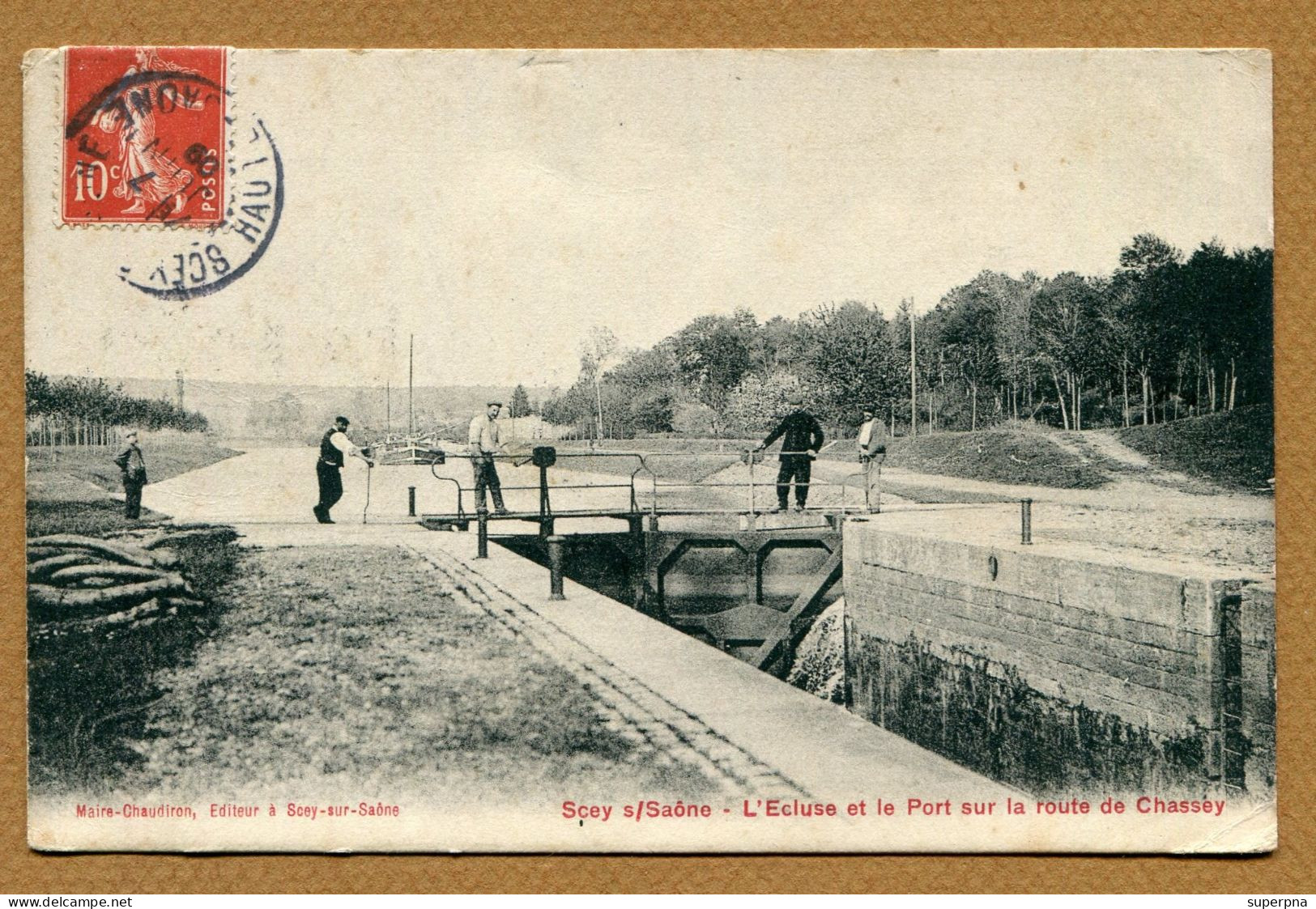 SCEY-SUR-SAÔNE  (70) : " L'ECLUSE " - Scey-sur-Saône-et-Saint-Albin