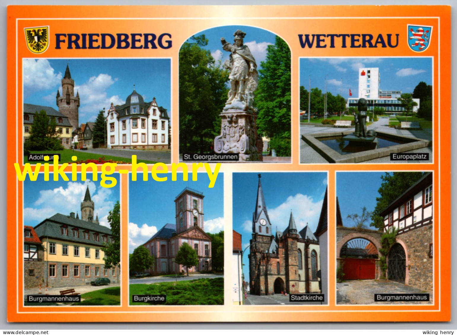 Friedberg - Mehrbildkarte 5 - Friedberg