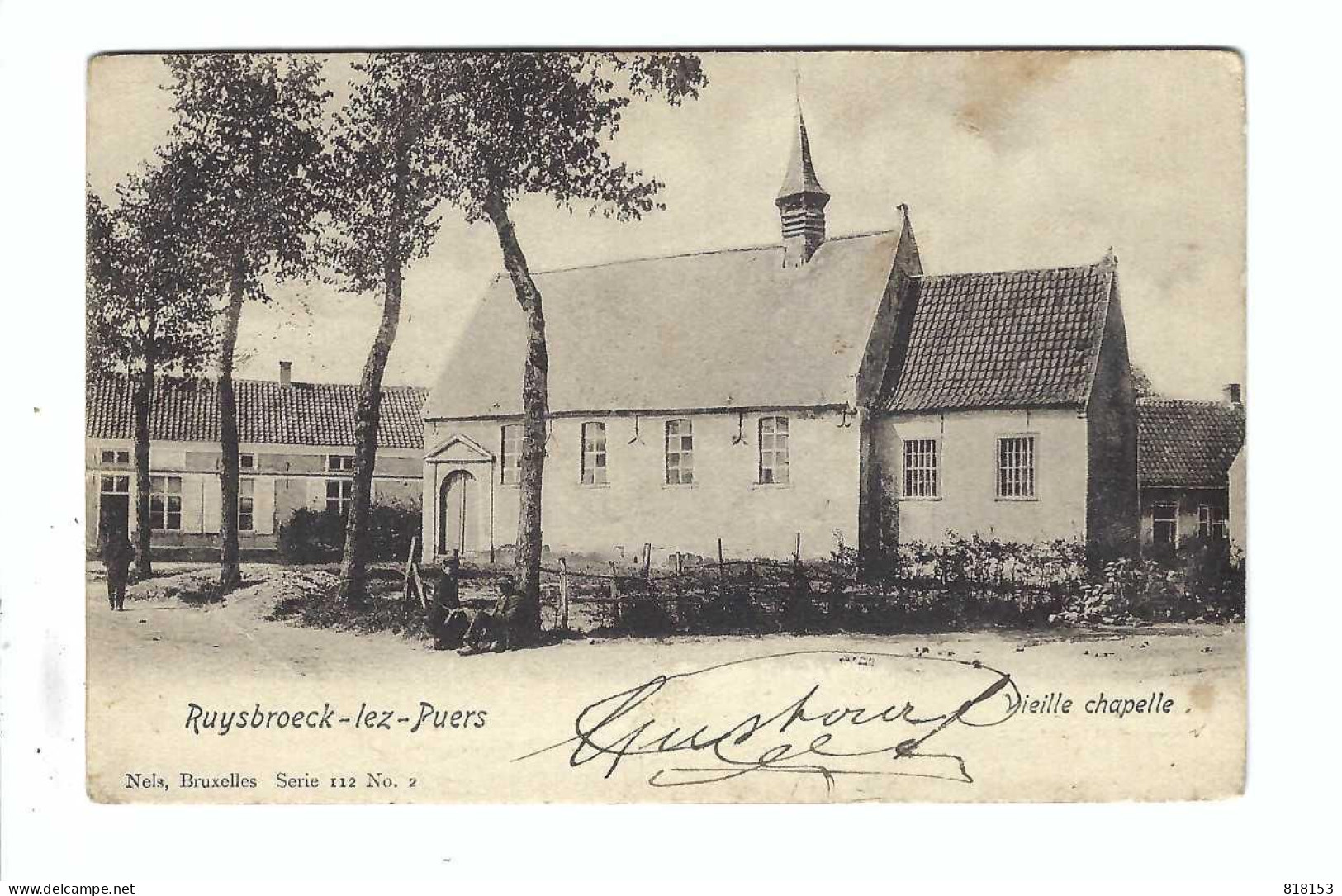 Ruisbroek   Ruysbroeck-lez-Puers   Vieille Chapelle 1903 - Sint-Pieters-Leeuw