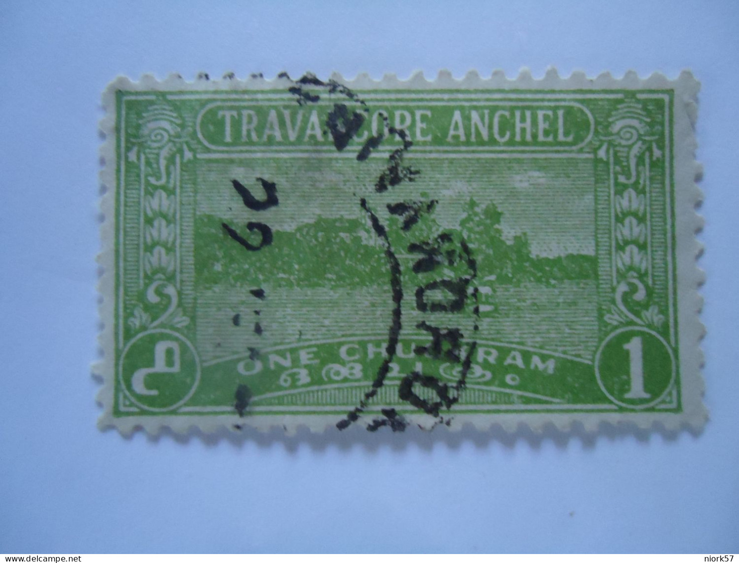 INDIA STATES  USED   STAMPS  TRAVANCORE  WITH POSTMARK - Travancore