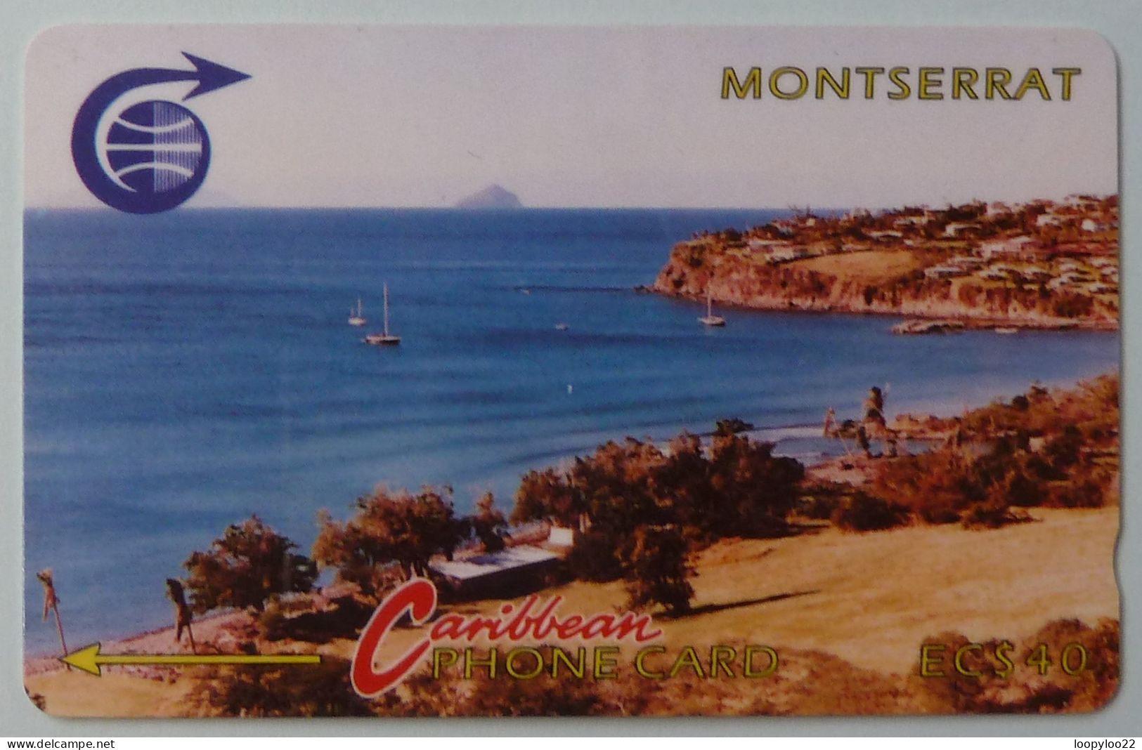 MONTSERRAT - GPT - Engineering Test - Coded Without Control - $40 - Bay With Redonda - Used - Montserrat