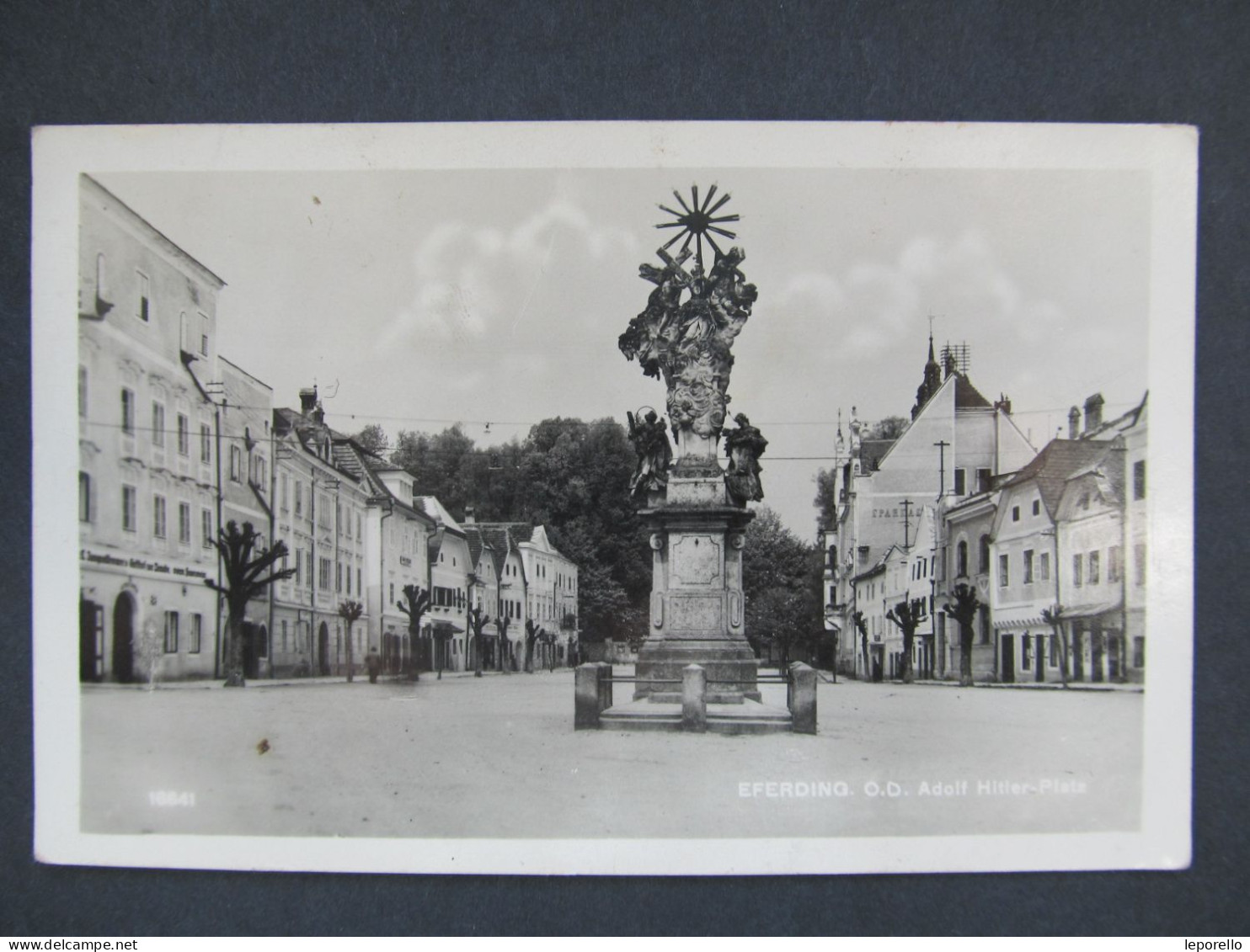 AK EFERDING Hitlerplatz 1939  //// D*56486 - Eferding