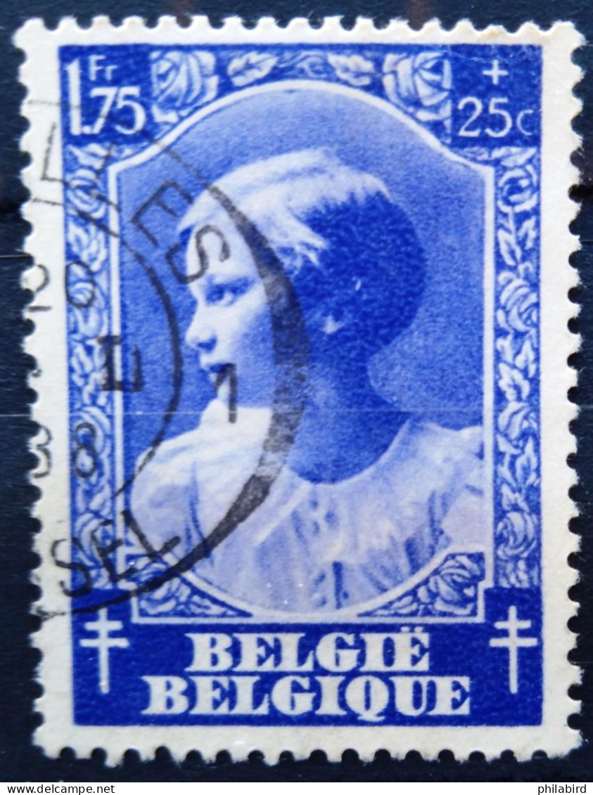 BELGIQUE                    N° 464                      OBLITERE - Oblitérés