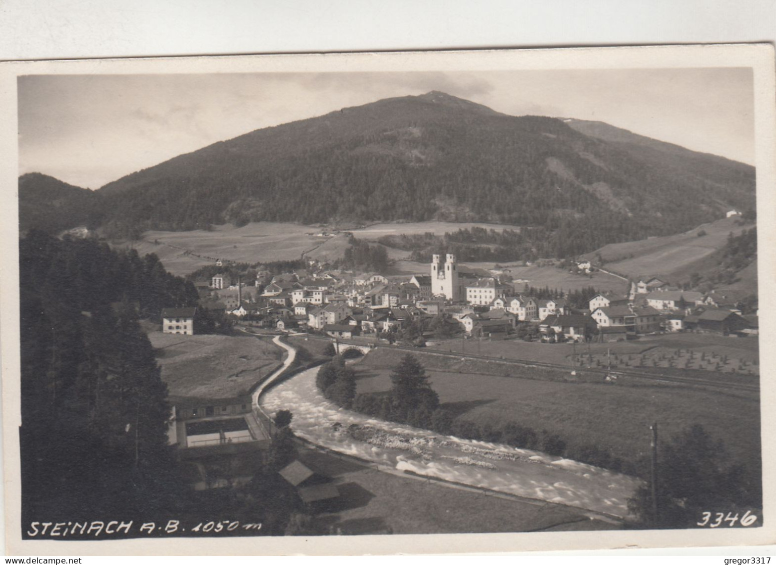 D2074) STEINACH Am BRENNER - Fluss , Haus DETAILS U. Blick Auf Ort - Steinach Am Brenner