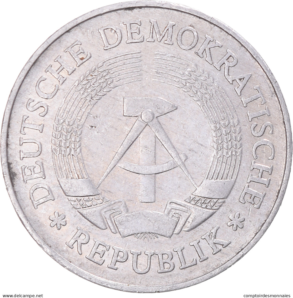 Monnaie, République Démocratique Allemande, Mark, 1982 - 1 Mark