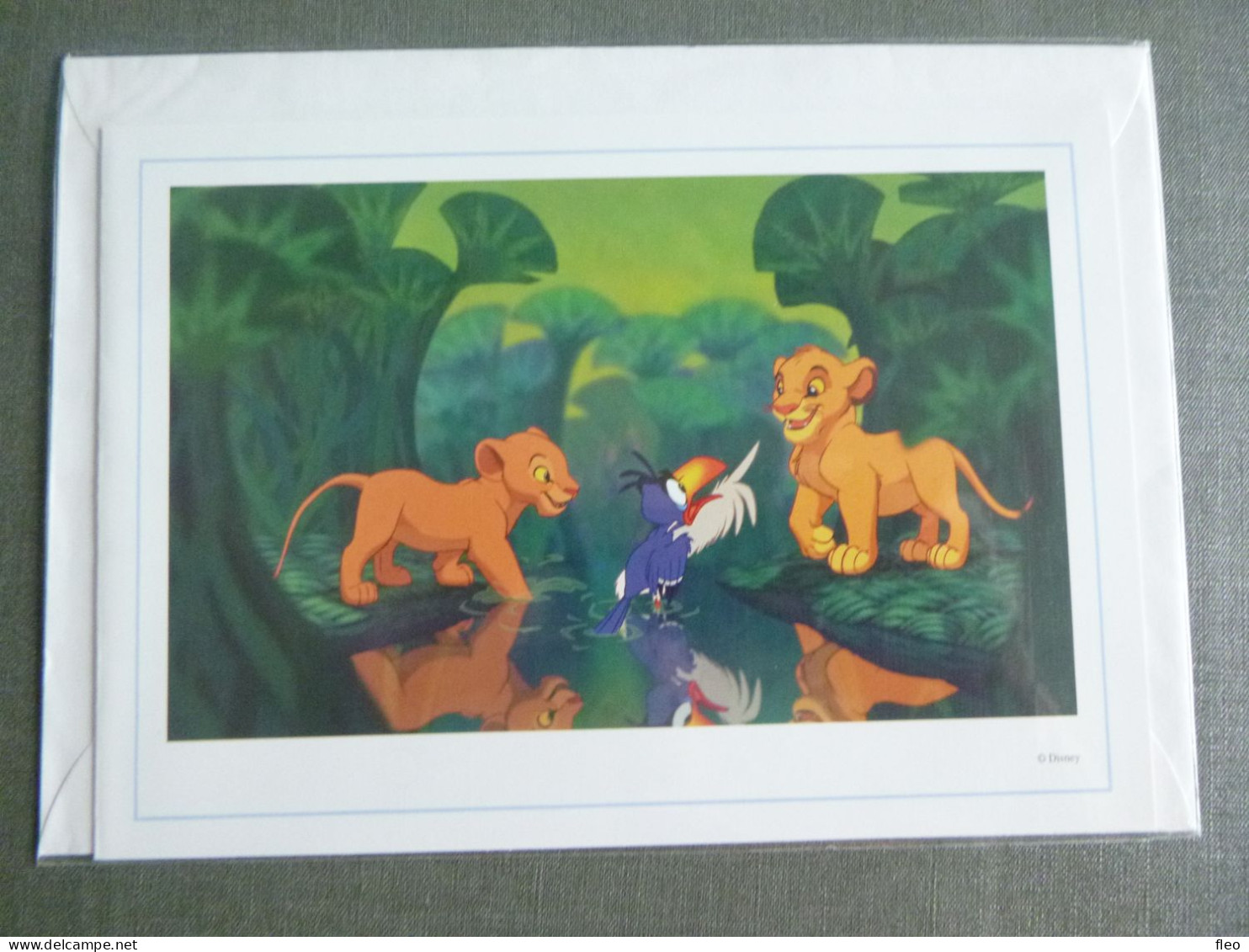 1994 POSTOGRAM 94/J15** : "  De Leeuwenkoning - The Lions King - Familie / Disney " - Postogram