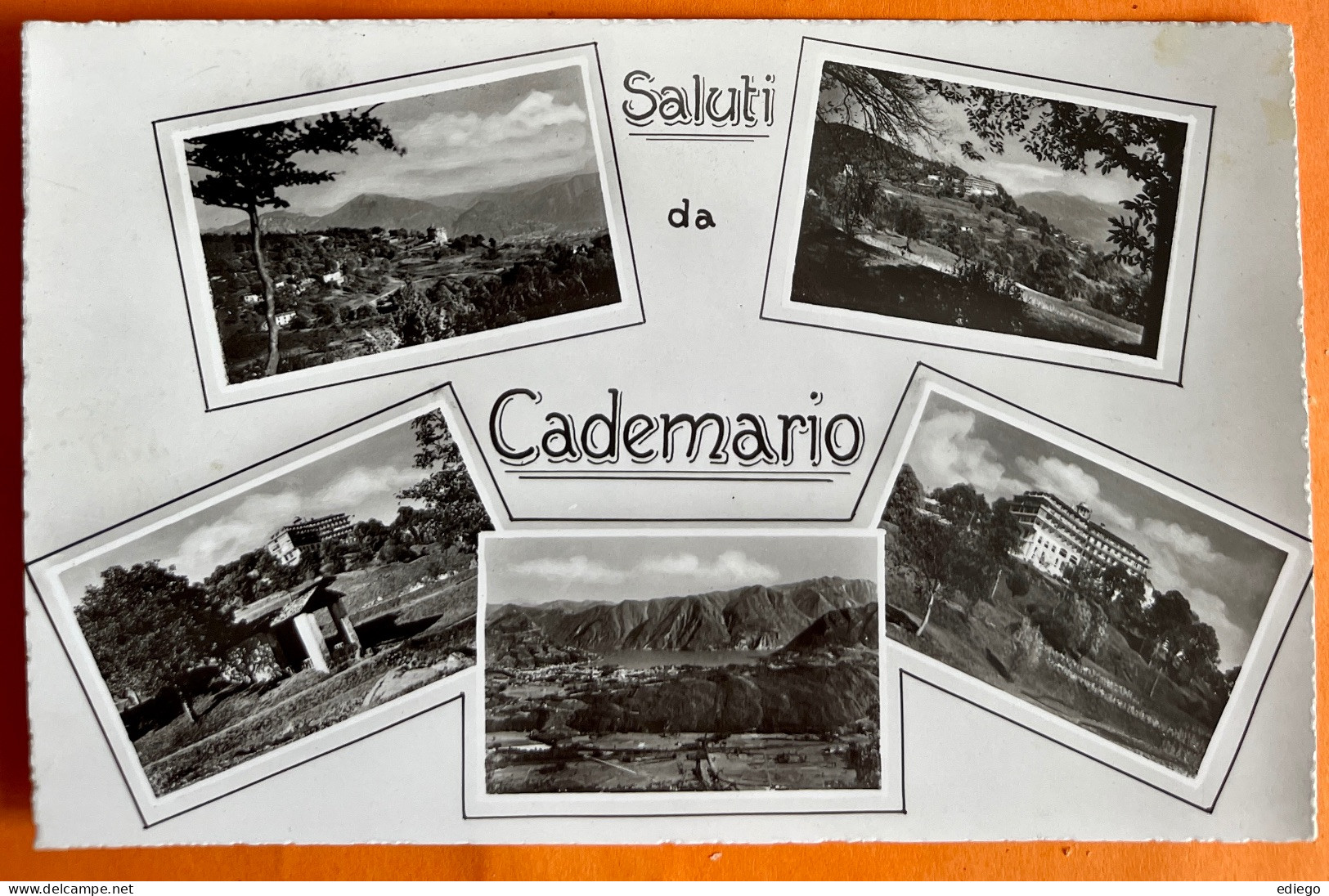 CADEMARIO - SALUTI DA CADEMARIO 1965 - Cademario