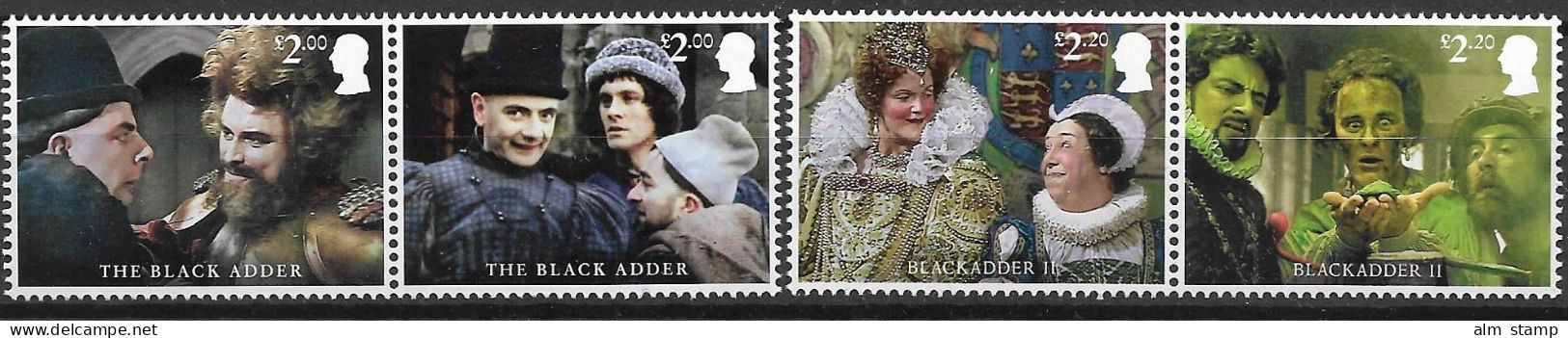 2023 Großbritannien Mi.   **MNH    Blackadder - Unused Stamps