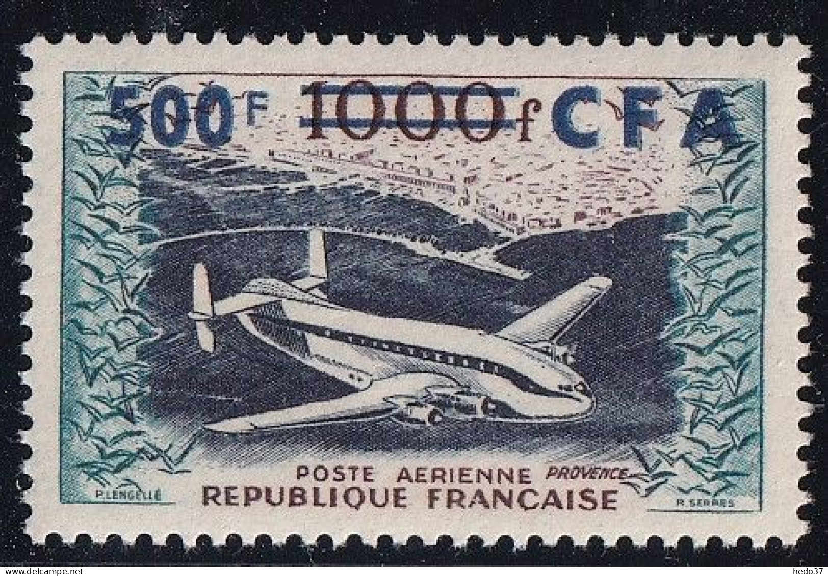 Réunion Poste Aérienne N°55 - Neuf ** Sans Charnière - TB - Airmail