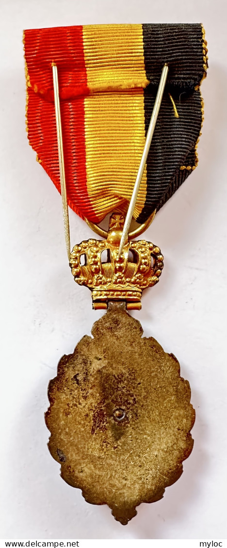 Médaille Décoration Civile. Prévoyance Voorzorg. 1ere Classe. Avec Rosace. Avec écrin. - Professionnels / De Société