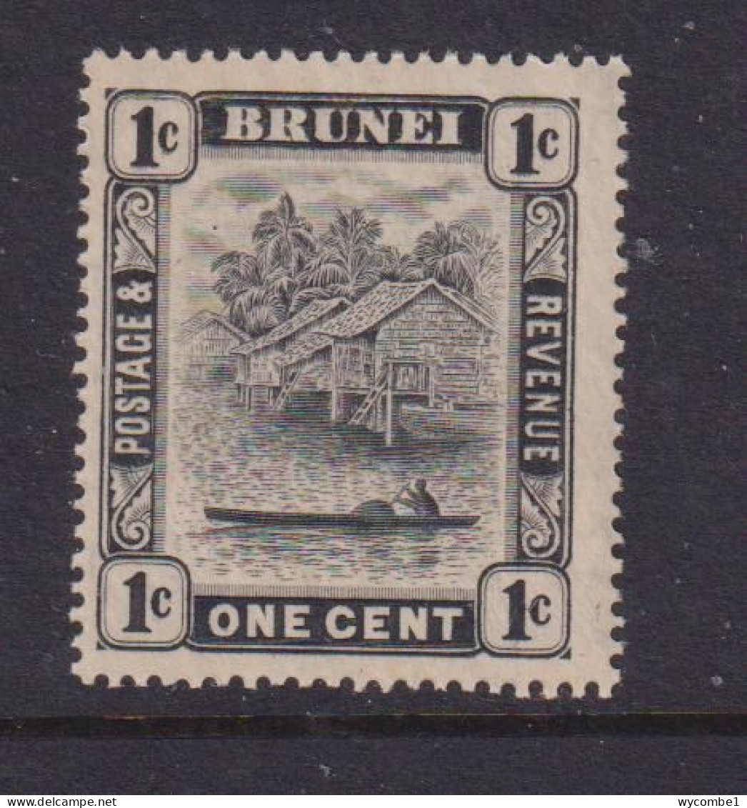 BRUNEI - 1908+ Brunei River 1c Hinged Mint - Brunei (...-1984)