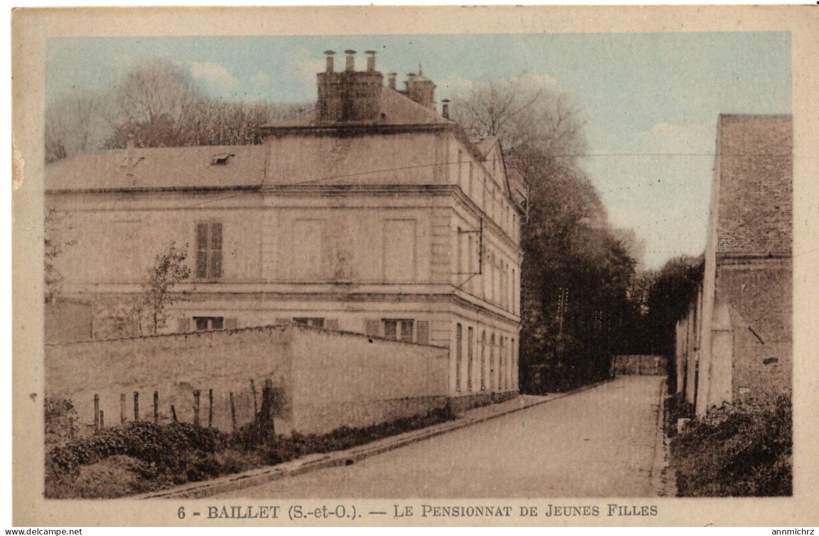 BAILLET LE PENSIONNAT DE JEUNES FILLES - Baillet-en-France