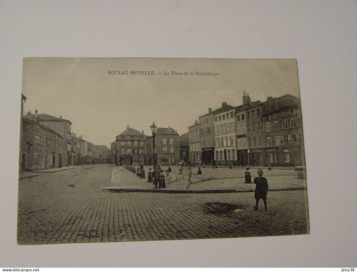 MOSELLE-BOULAY-LA PLACE DE LA REPUBLIQUE ANIMEE - Boulay Moselle