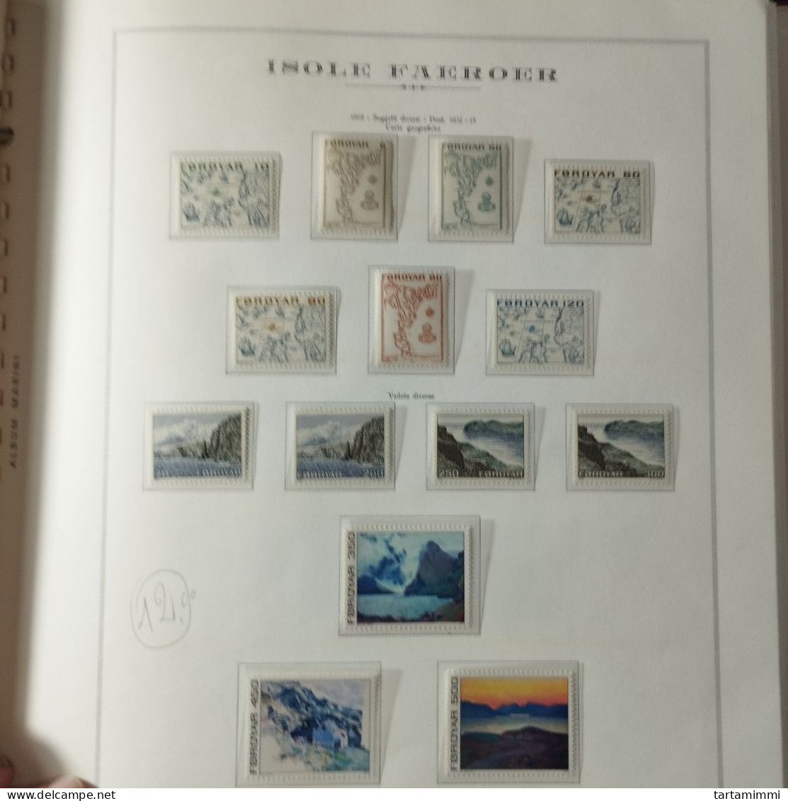 FAEROER EUROPA ACCUMULATION MNH MINISHEET SHEETS SOME DOUBLES SETS