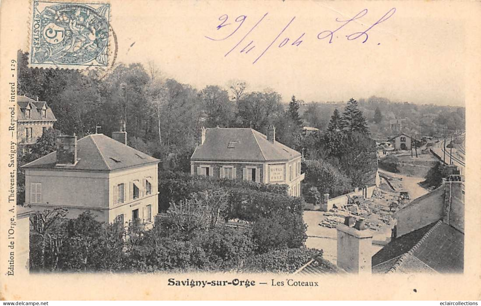 Savigny Sur Orge          91          Les Côteaux          (voir Scan) - Savigny Sur Orge