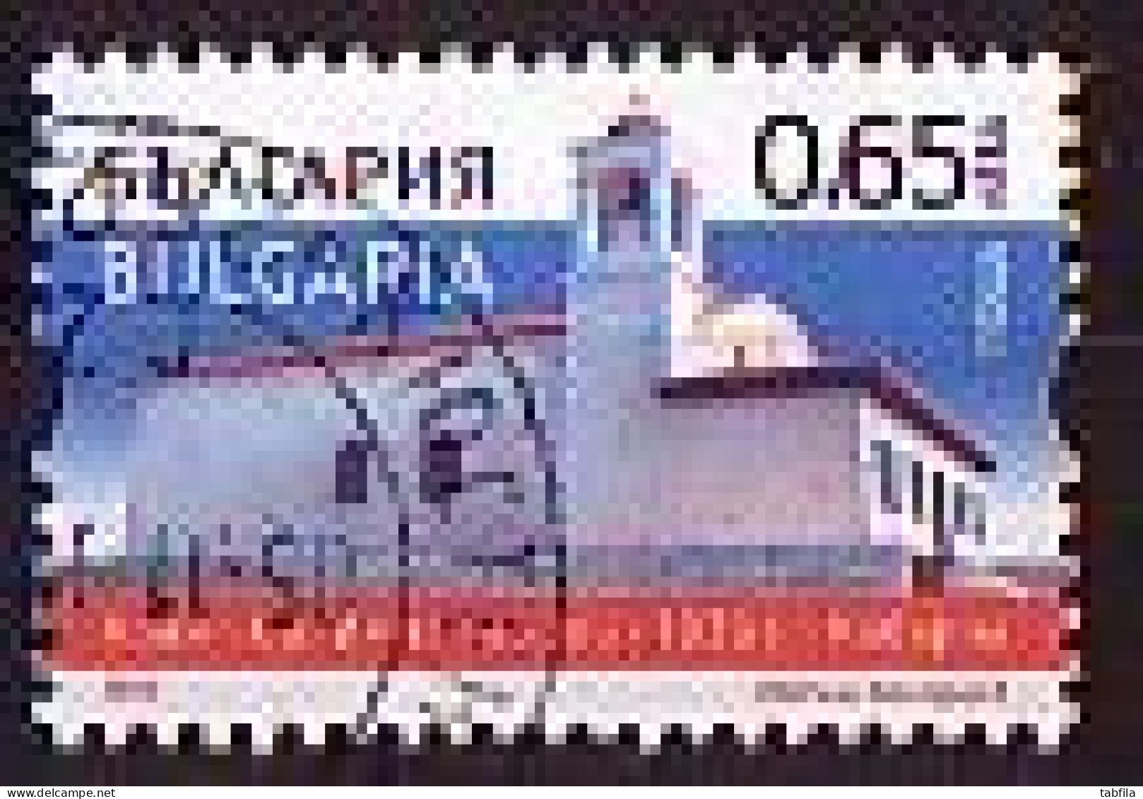 BULGARIA / BULGARIE - 2016 - église Kavarna - 0.65 Lv** - Used Stamps