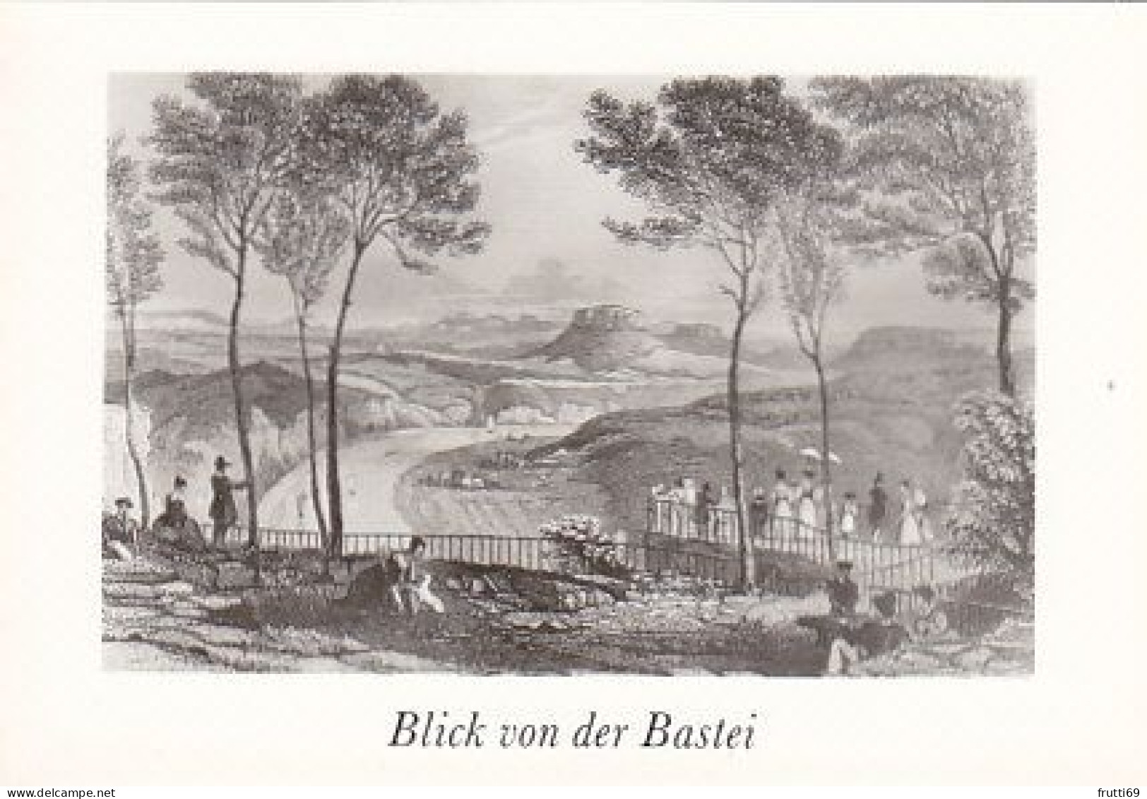 AK149142 GERMANY - Blick Von Der Bastei - Bastei (sächs. Schweiz)