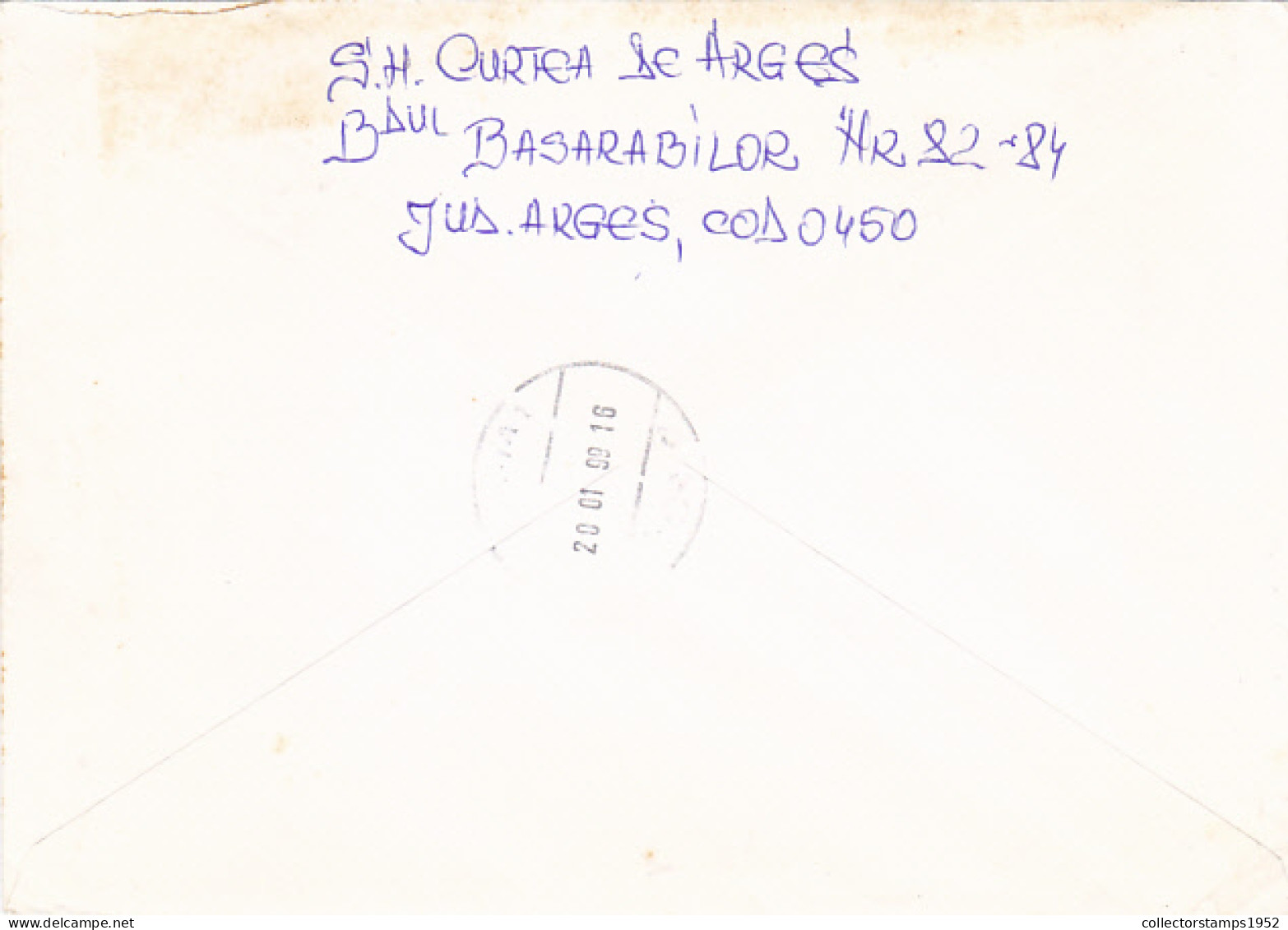 HUMAN RIGHTS DECLARATION STAMPS ON REGISTERED COVER, WATER POWER PLANT INK STAMP, 1999, ROMANIA - Cartas & Documentos