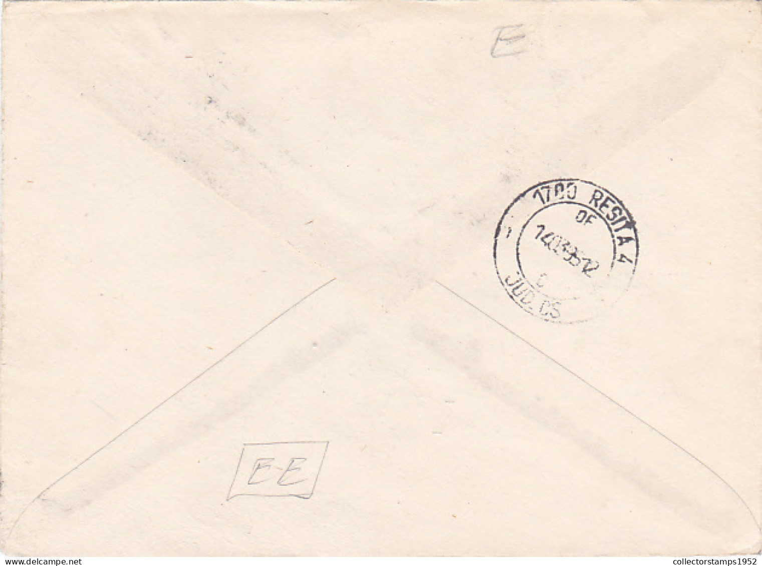 CONSTANTA CASINO STAMPS ON COVER, 1995, ROMANIA - Cartas & Documentos