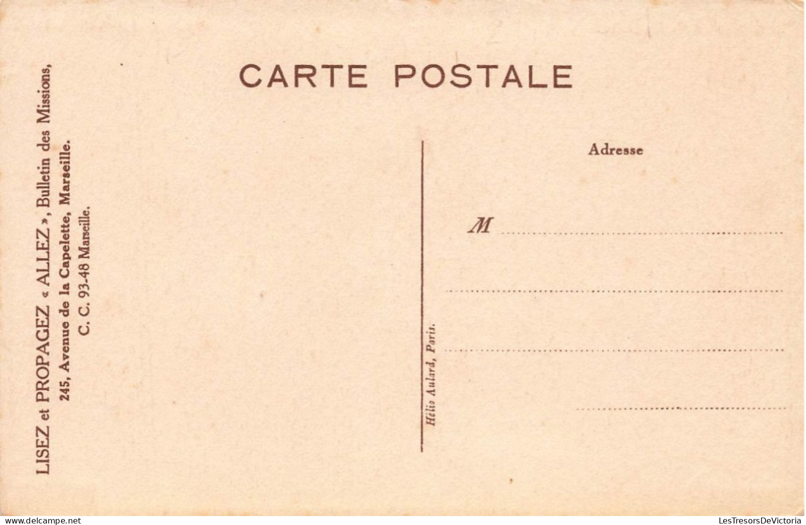 Birmanie - Rangoon - L'arrivée à L'école Des Tamoules En Pousse Pousse- Carte Postale Ancienne - Altri & Non Classificati