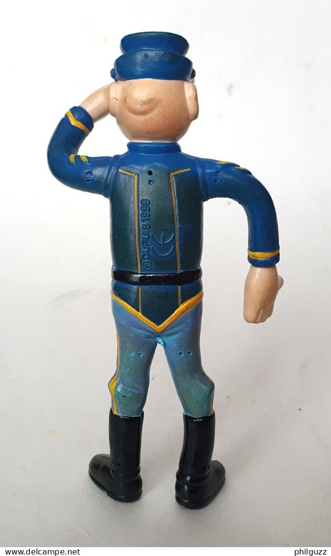 FIGURINE  TUNIQUES BLEUES BLUTCH BEN-DEM FLEXIBLE -DUPUIS  1998 - LAMBIL / CAUVIN OFFERT DANS LES COLIS MALIN SPIROU (3) - Andere & Zonder Classificatie