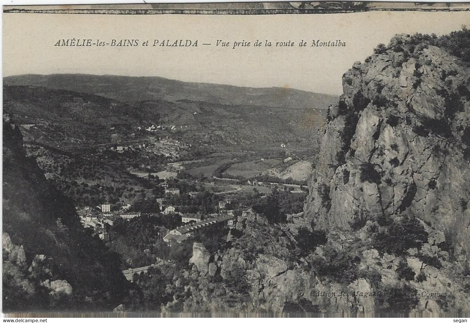 AMELIE LES BAINS ET PALALDA     VUE GENERALE - Amélie-les-Bains-Palalda