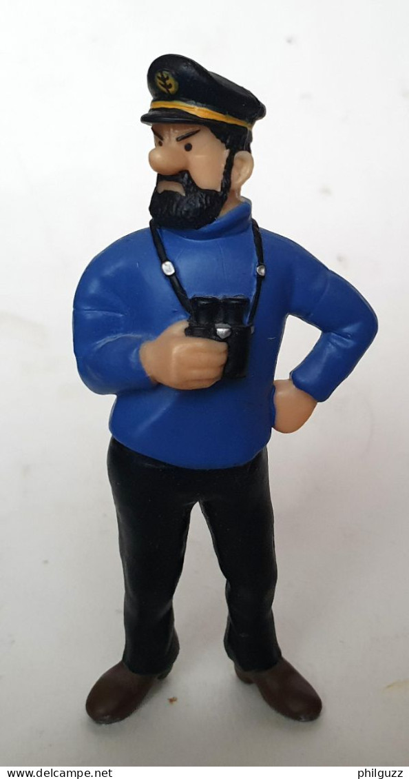 FIGURINE TINTIN MOULINSART HADDOCK JUMELLES (2) - Tim & Struppi