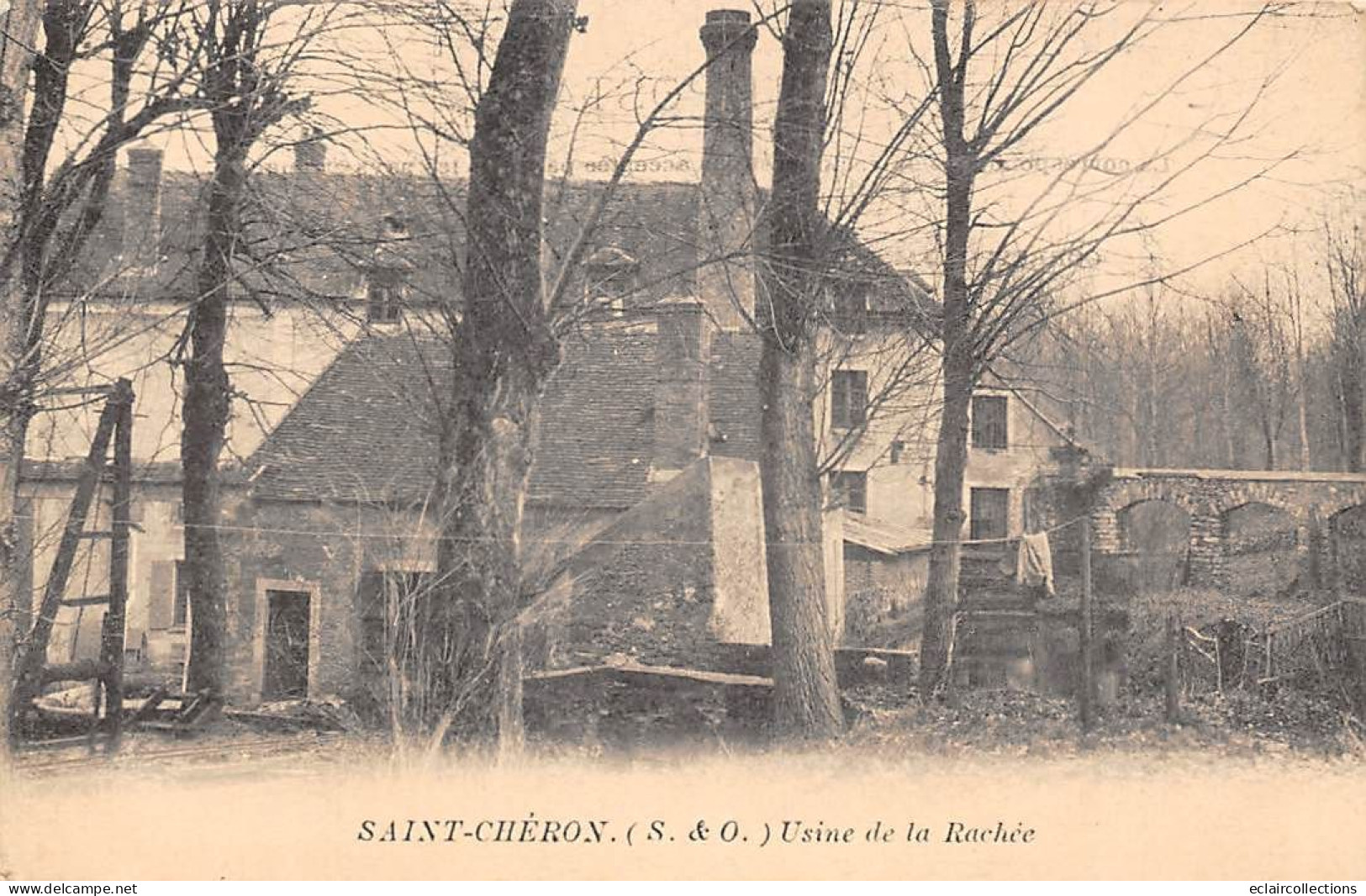 Saint Chéron          91            Usine De La Rachée    (voir Scan) - Saint Cheron