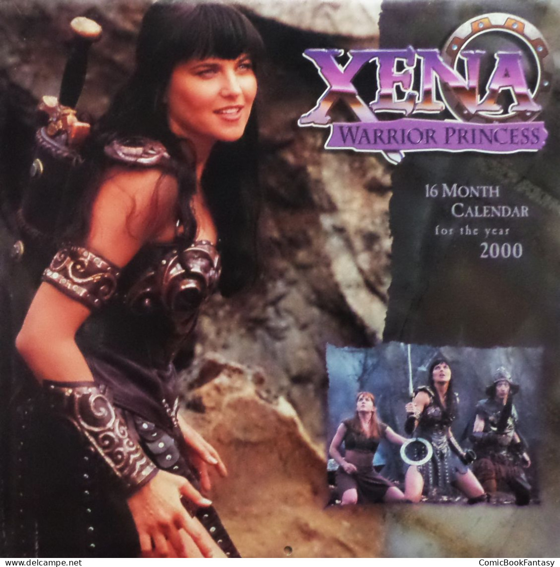 Xena Warrior Princess 2000 Wall Calendar - New & Sealed. Collectible - Grossformat : 1991-00