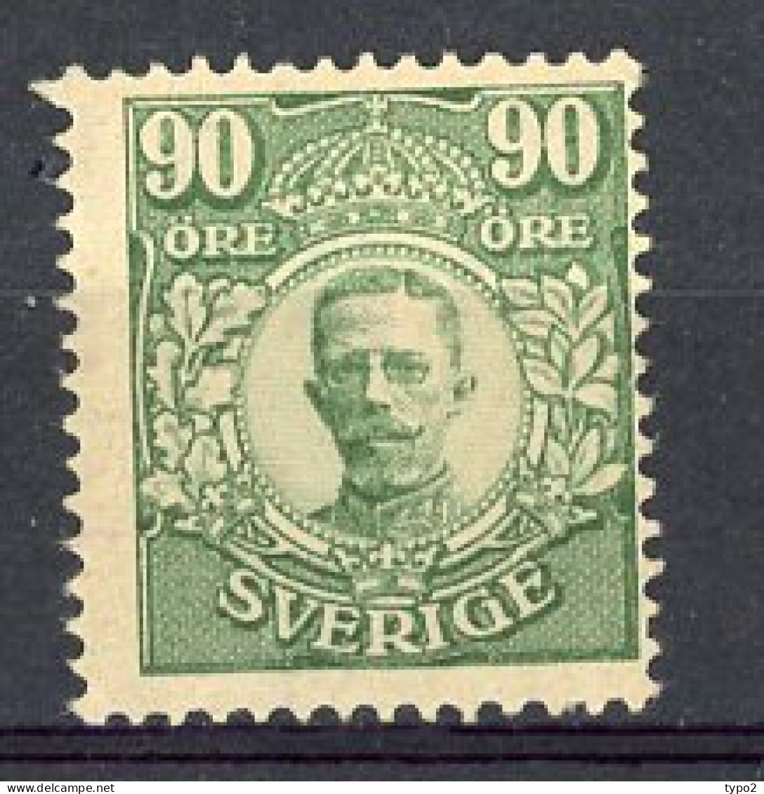 SUE Yv. N° 104   *  90 ö Gustave V Cote 1,5 Euro BE   2 Scans - Nuevos