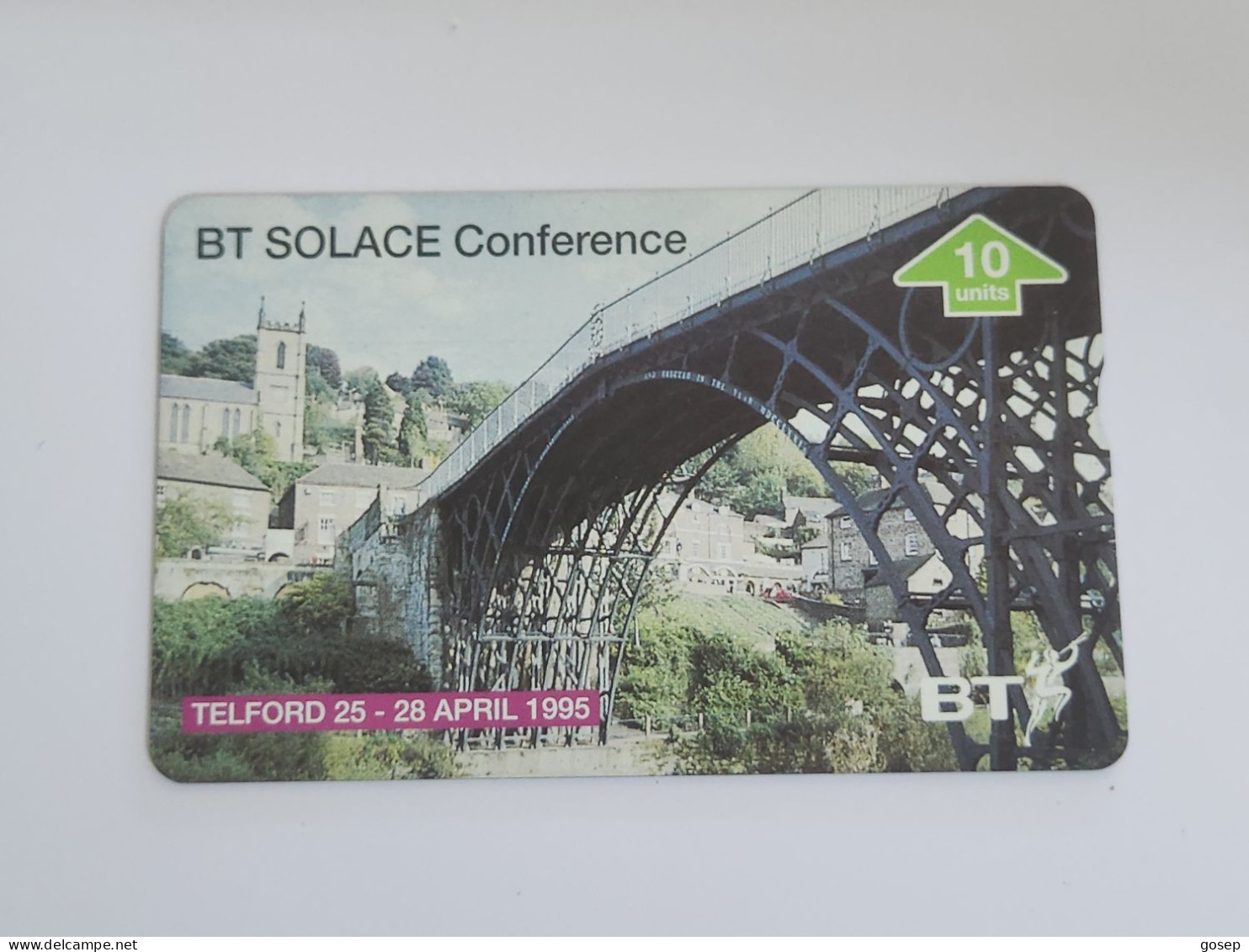 United Kingdom-(BTI124)-solace Conference1995-(128)(10units)(510C)(tirage-2.000)(price Cataloge-6.00£-mint) - BT Interne