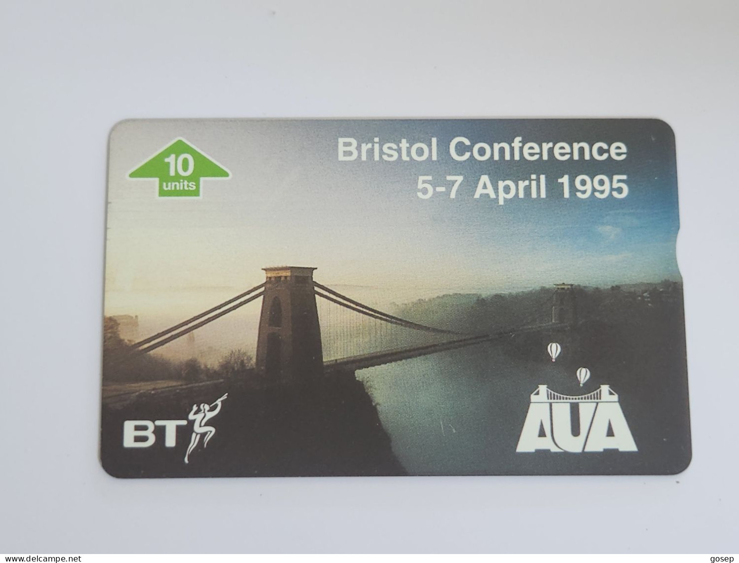 United Kingdom-(BTI125)-A.U.A-bristol Conference 1995-(130)(10units)(510C)(tirage-3.000)(price Cataloge-6.00£-mint) - BT Interne