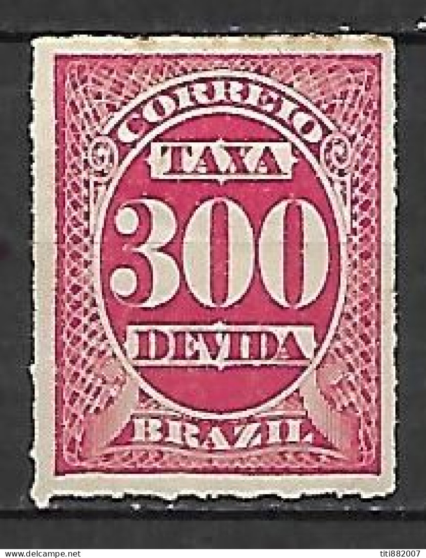 BRESIL   -   Timbres-Taxe  -    1890 .  Y&T N° 6 * - Postage Due