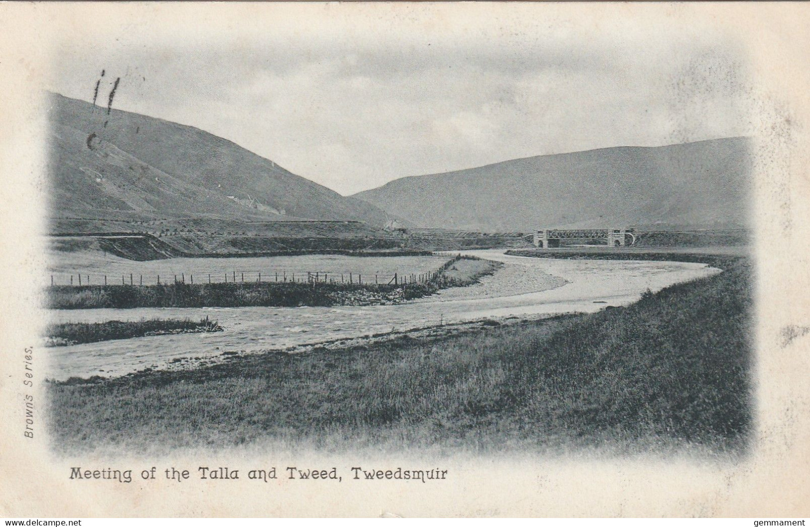 TWEEDSMUIR - MEETING OF THE  TALLA  AND TWEED - Dumfriesshire