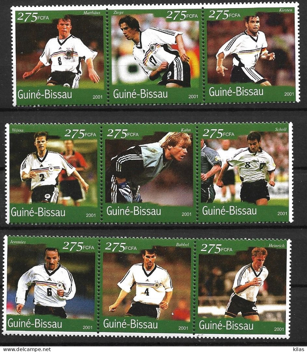 GUINEA - BISSAU 2001 WORLD CUP 2002 "GERMANY" - 2002 – Corée Du Sud / Japon