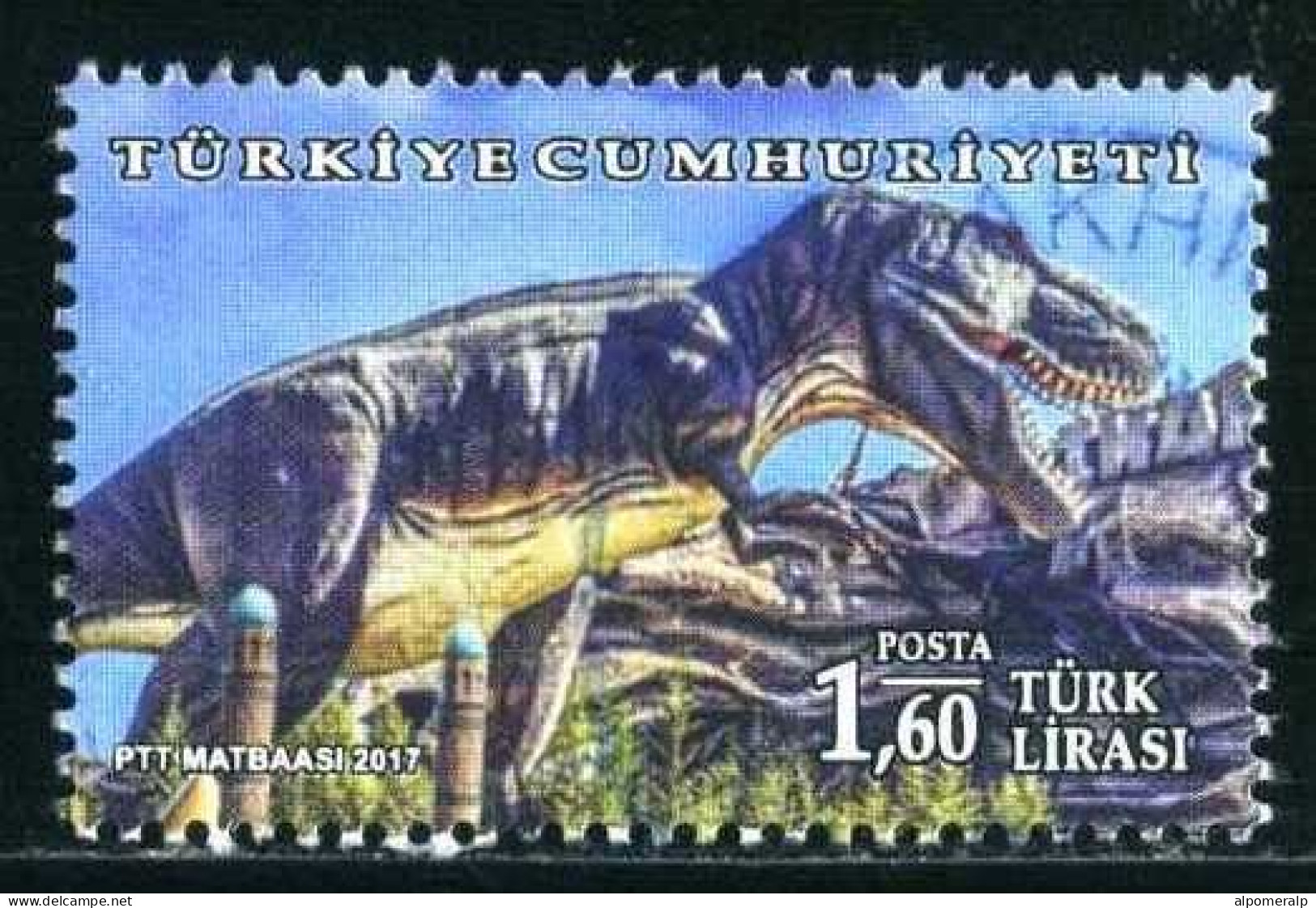 Türkiye 2017 Mi 4342 Tyrannosaurus Rex - Oblitérés