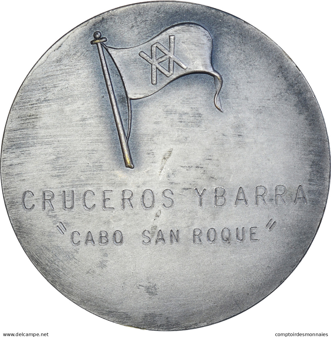 Espagne, Médaille, Cruceros Ybarra, Cabo San Roque, Shipping, Undated (1966) - Sonstige & Ohne Zuordnung