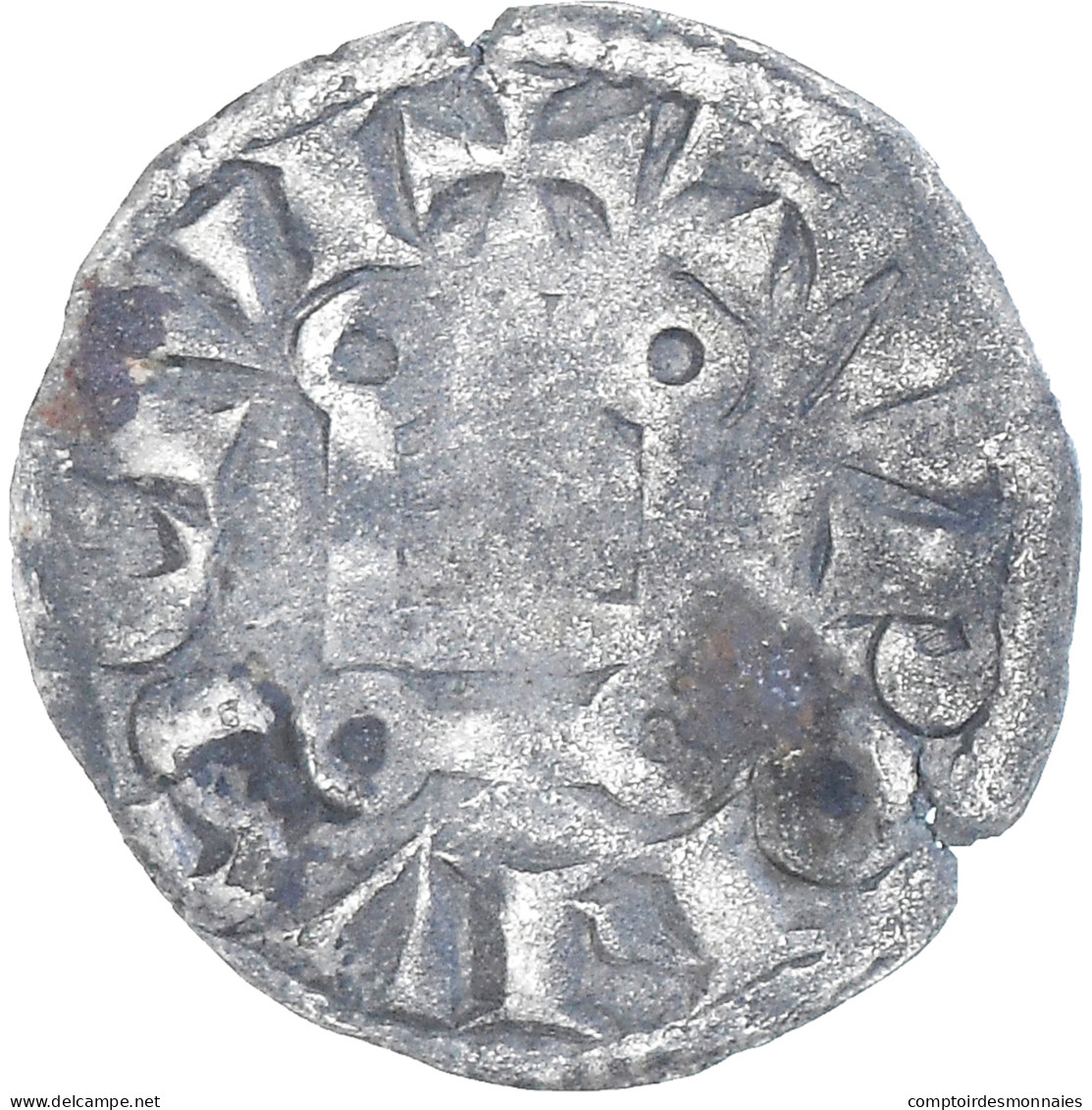 Monnaie, France, Louis VIII-IX, Denier Tournois, 1223-1244, TB, Billon - 1226-1270 Louis IX (Saint Louis)