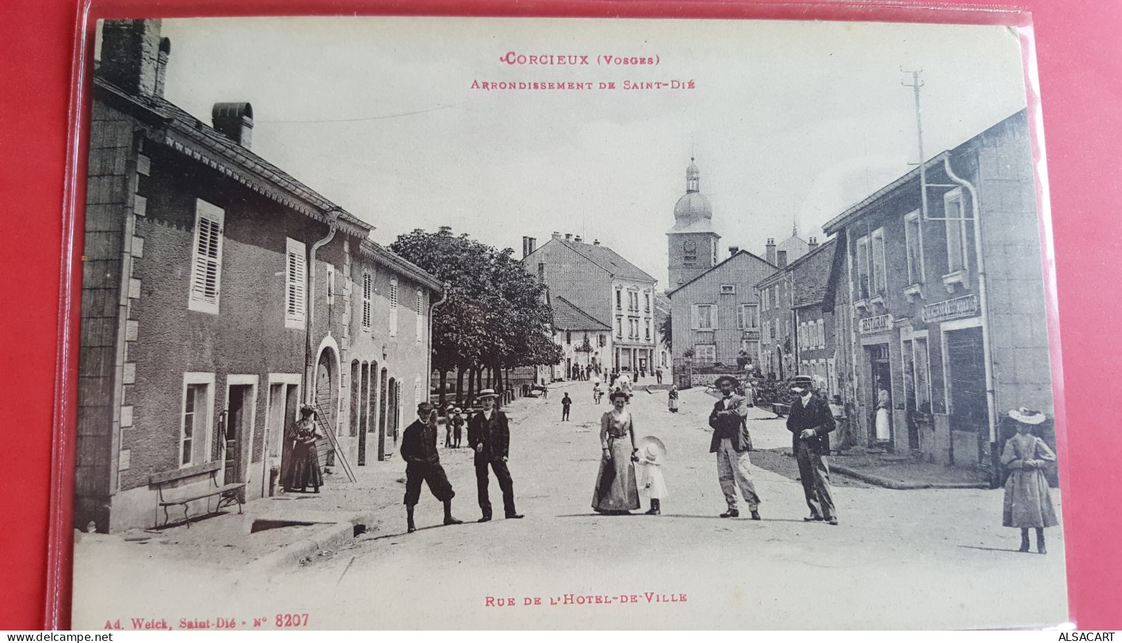 Corcieux , Rue De L'hotel De Ville - Corcieux