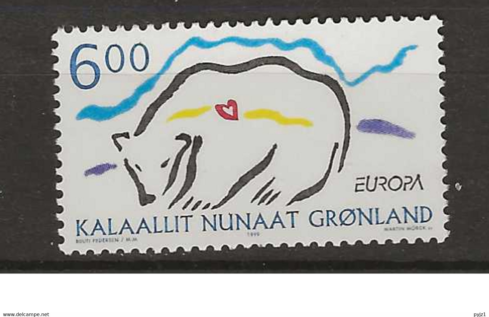 1999 MNH Greenland Postfris** - 1999