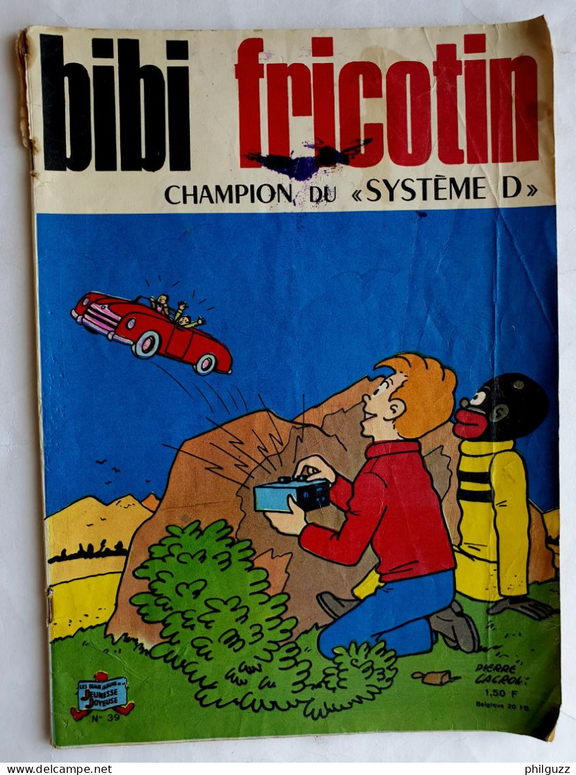 BD BIBI ET FRICOTIN 39 - CHAMPION DU "SYSTEME D" -  LACROIX (3) - Bibi Fricotin