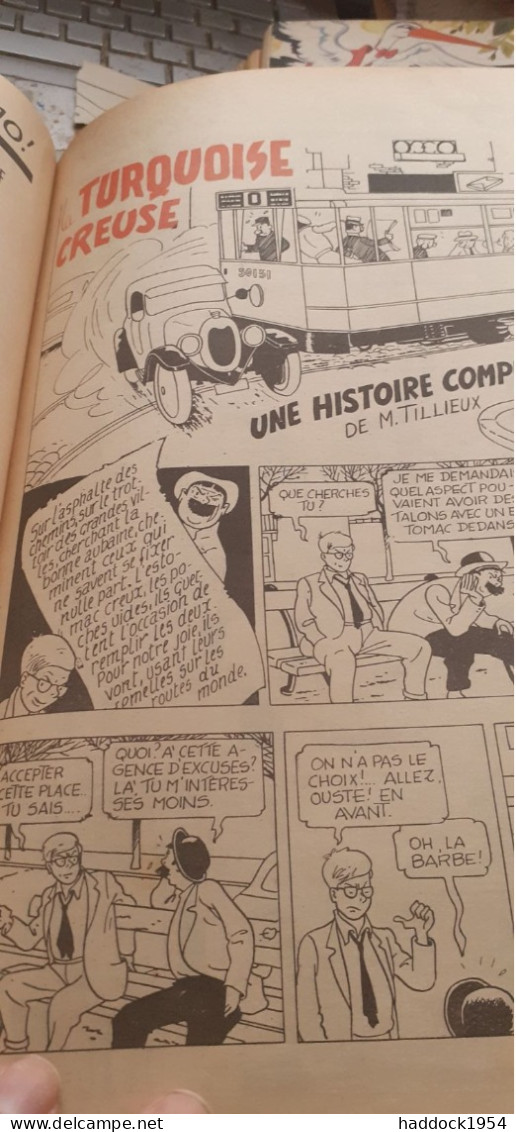 samedi jeunesse N° 103 drame à bernissart MAURICE TILLIEUX samedi jeunesse 1966