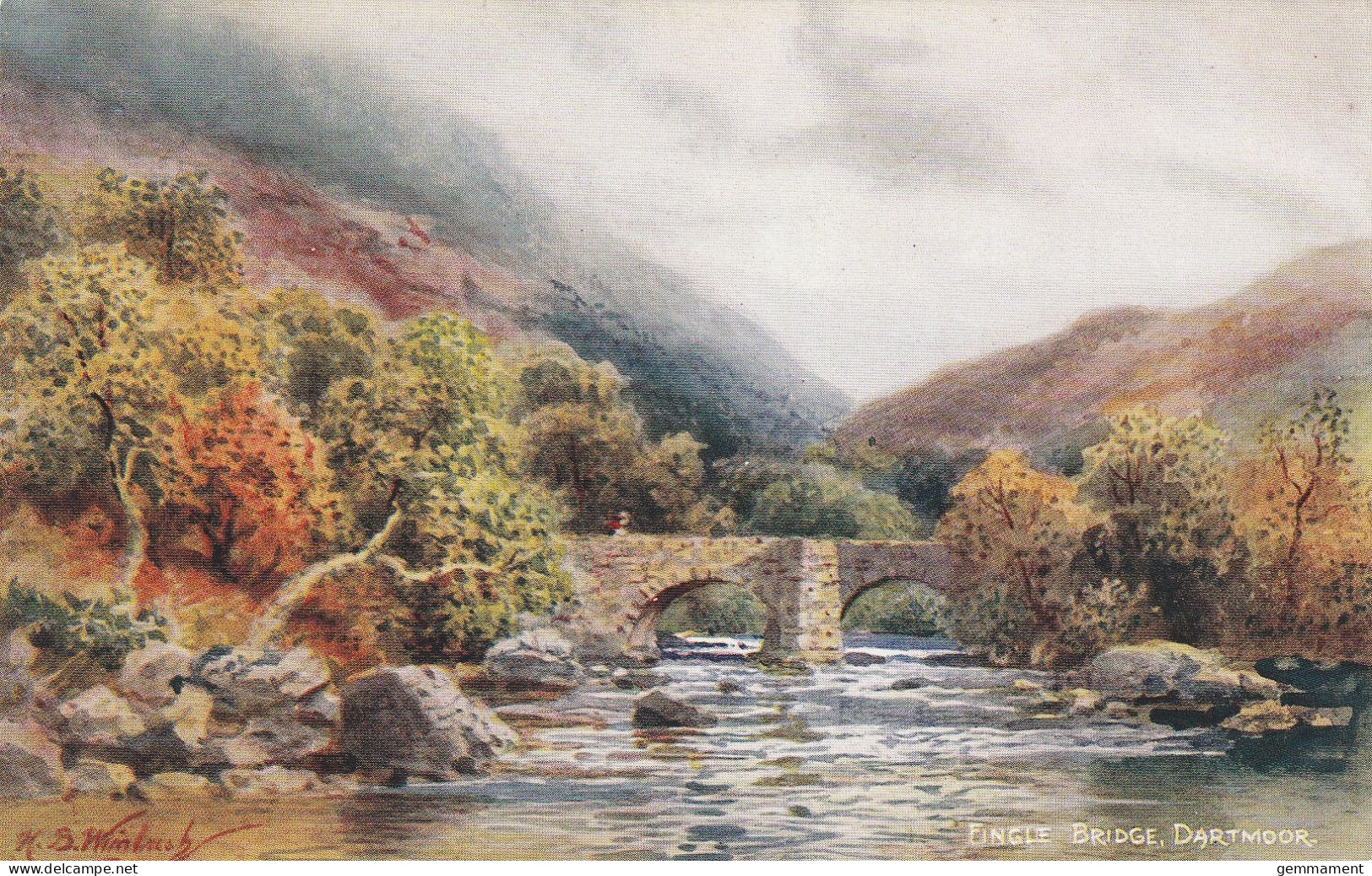 FINGLE BRIDGE .  WIMBUSH - Dartmoor