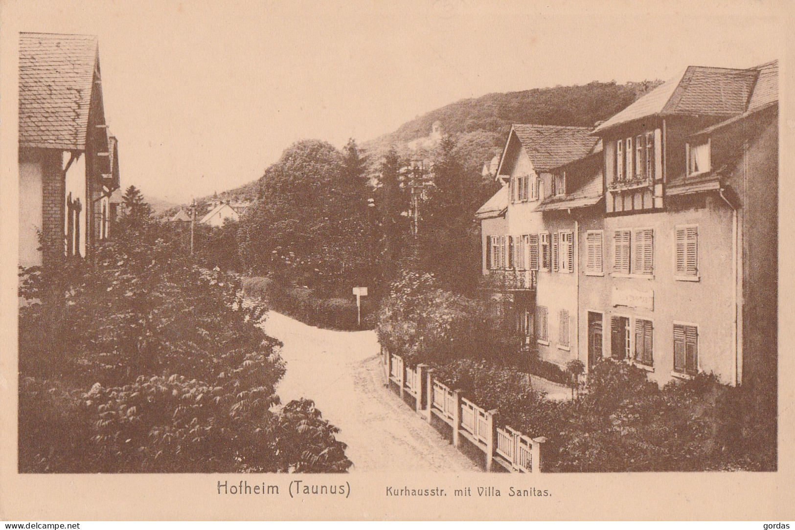 Germany - Hofheim - Taunus - Kurhausstrasse Mit Villa Sanitas - Hofheim