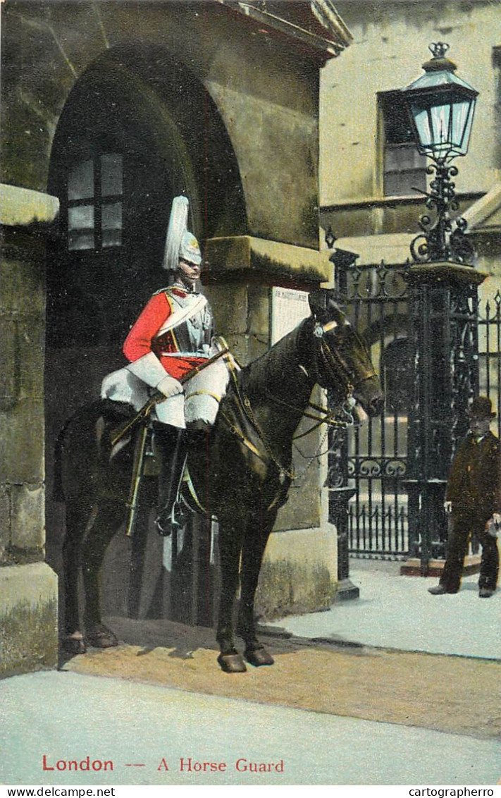 United Kingdom England London Whitehall Life Guards Cavalry - Whitehall