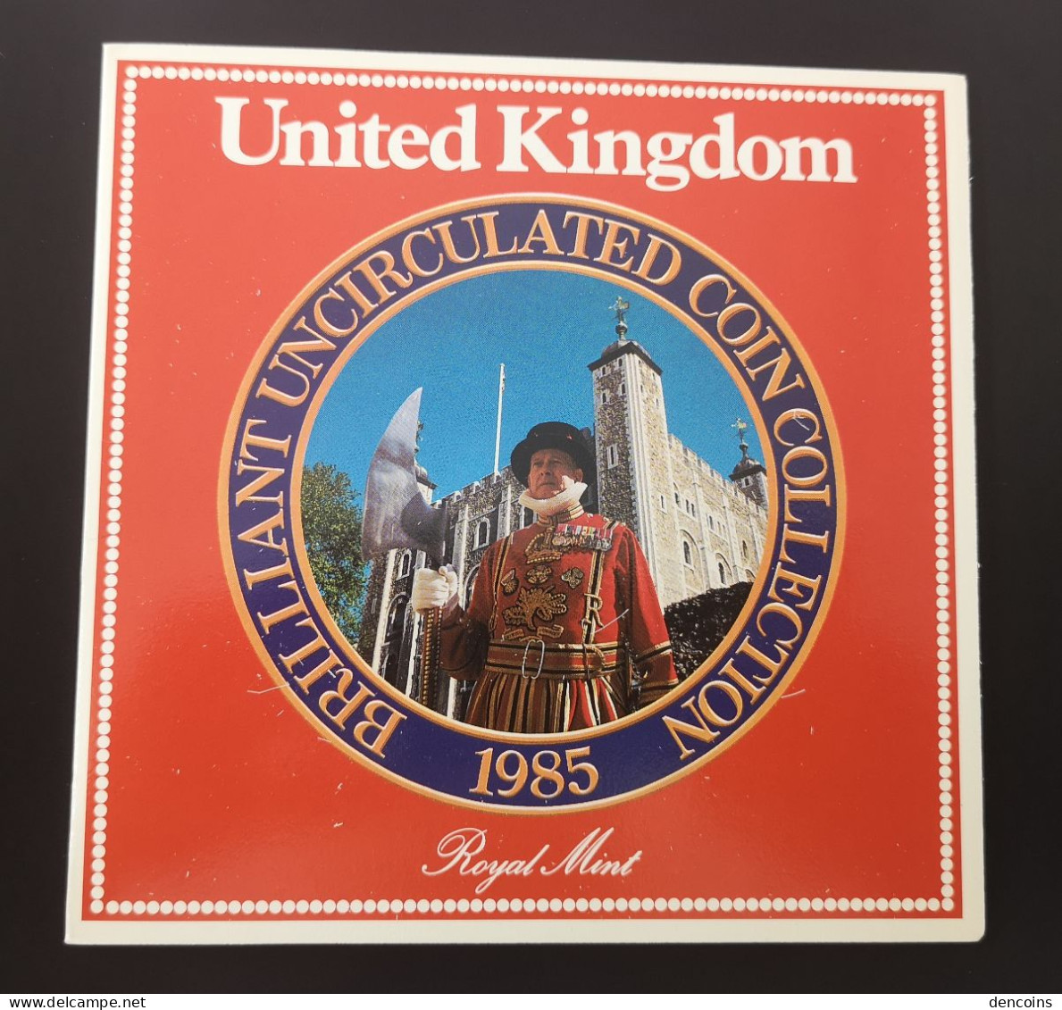 UNITED KINGDOM 1985 GREAT BRITAIN BU SET – ORIGINAL - GRAN BRETAÑA GB - Mint Sets & Proof Sets