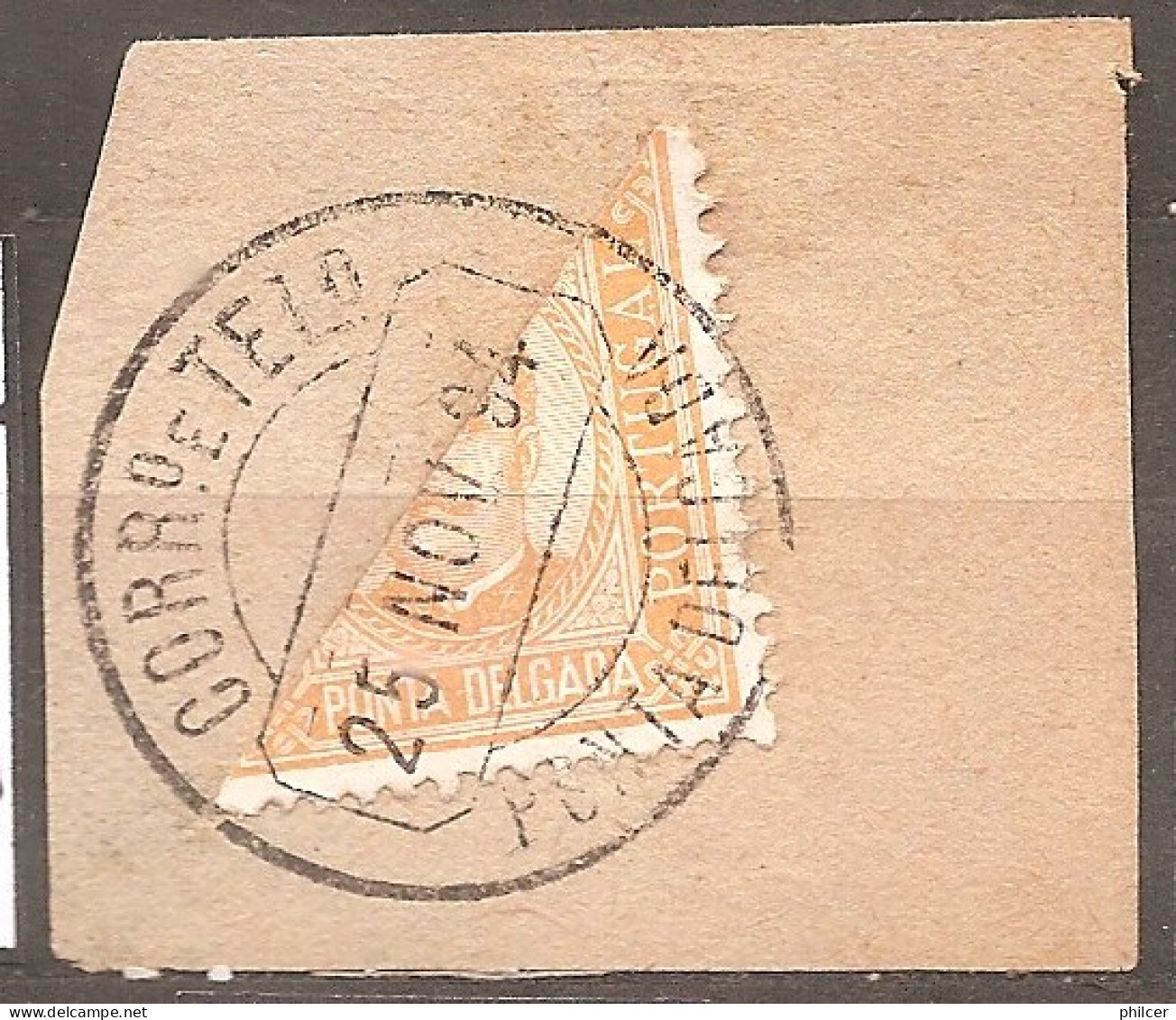 Ponta Delgada, 1892/3, # 1a, Used - Ponta Delgada
