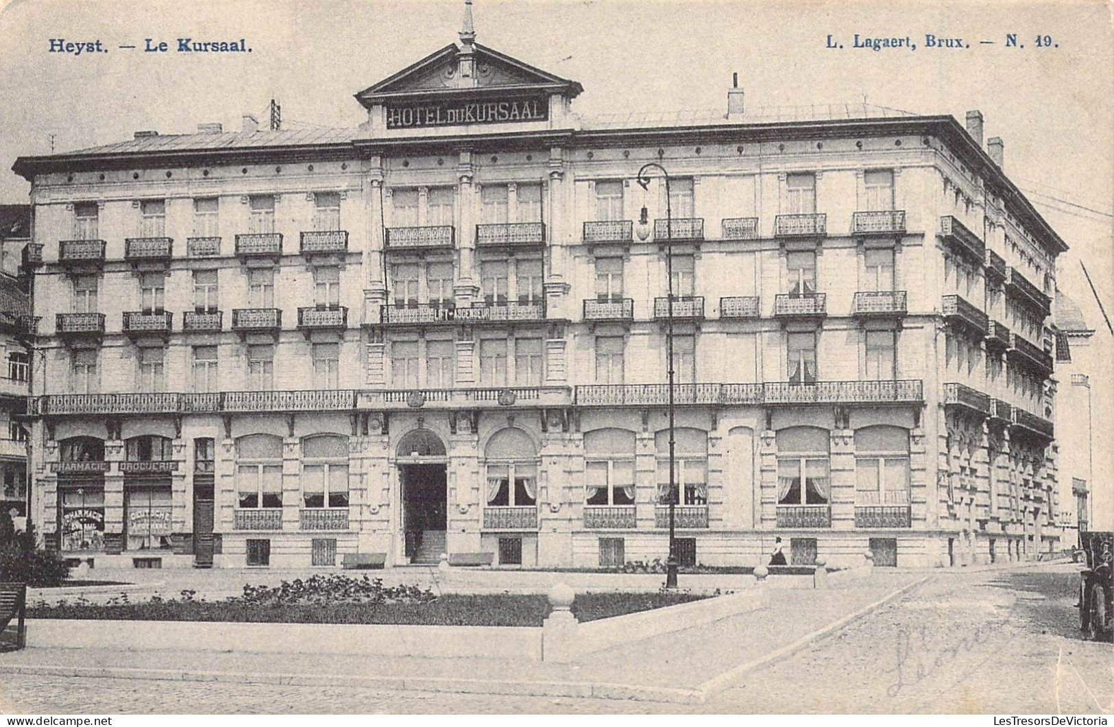 BELGIQUE - HEIST SUR MER - Le Kursaal - L Lagaert - Carte Postale Ancienne - Heist