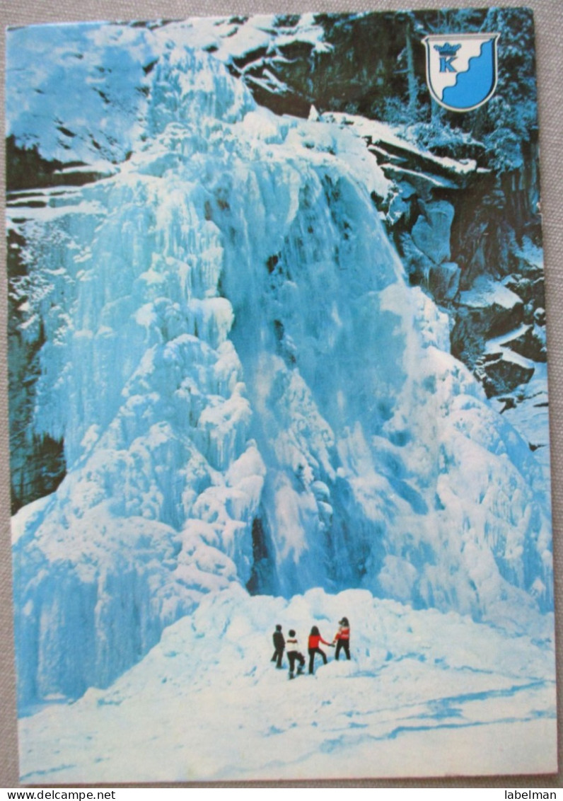 AUSTRIA SALZBURG TIROL KRIMMLER FALLS WINTER PC PHOTO AK POSTCARD ANSICHTSKARTE CARTE POSTALE POSTKARTE CARTOLINA CARD - Attnang-Pucheim