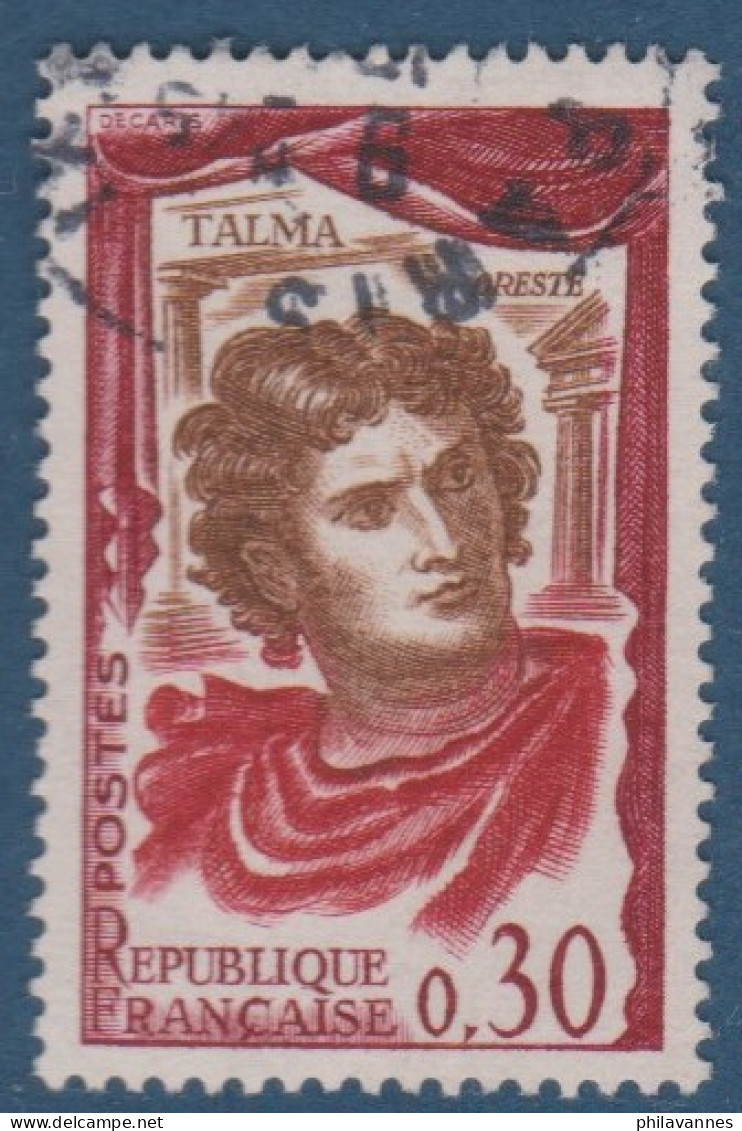 Talma, N° 1302 , Petite Variété, Cou Rougeatre  ( V2307B/10.5) - Gebruikt